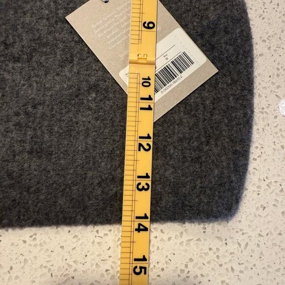 Everlane The Cozy Stretch Tank Heathered Charcoal Gray Wool Yak Blend Medium - Picture 7 of 8